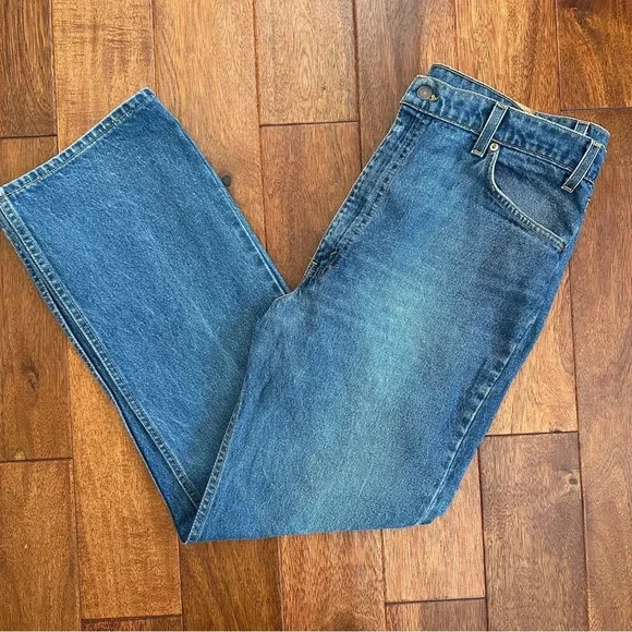 Vintage Levi’s 517 Mens Orange Tab Jeans. Made In 1996 USA. 20517-0217. … - Picture 15 of 15
